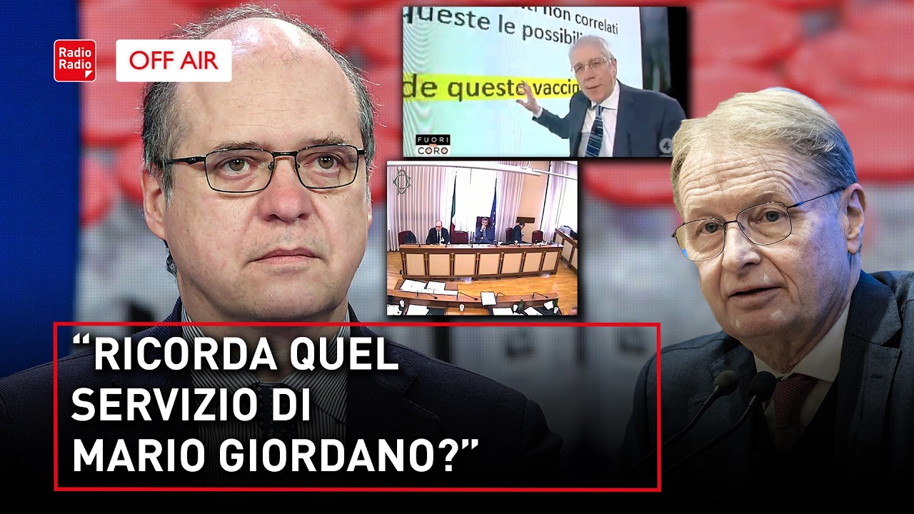 MAGRINI INCALZATO IN COMM.COVID SUGLI EFFETTI AVVERSI ▷ "RICORDA LE CHAT AIFA MOSTRATE DA GIORDANO?"