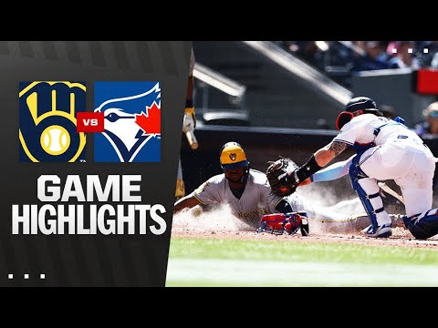 Brewers vs. Blue Jays Game Highlights (8/31/25) | MLB Highlights