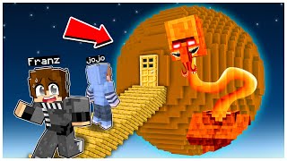 Download lagu FRANZ & JOJO MENEMUKAN PLANET MISTERIUS VILLAGER LEHER PANJANG di MINECRAFT mp3