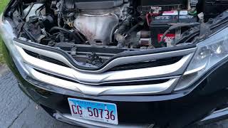 2013 Toyota Venza Radiator Replacement Overview DIY 2.7L