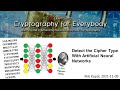 Detect the Cipher Type With Artificial Neural Networks (Deep Learning)