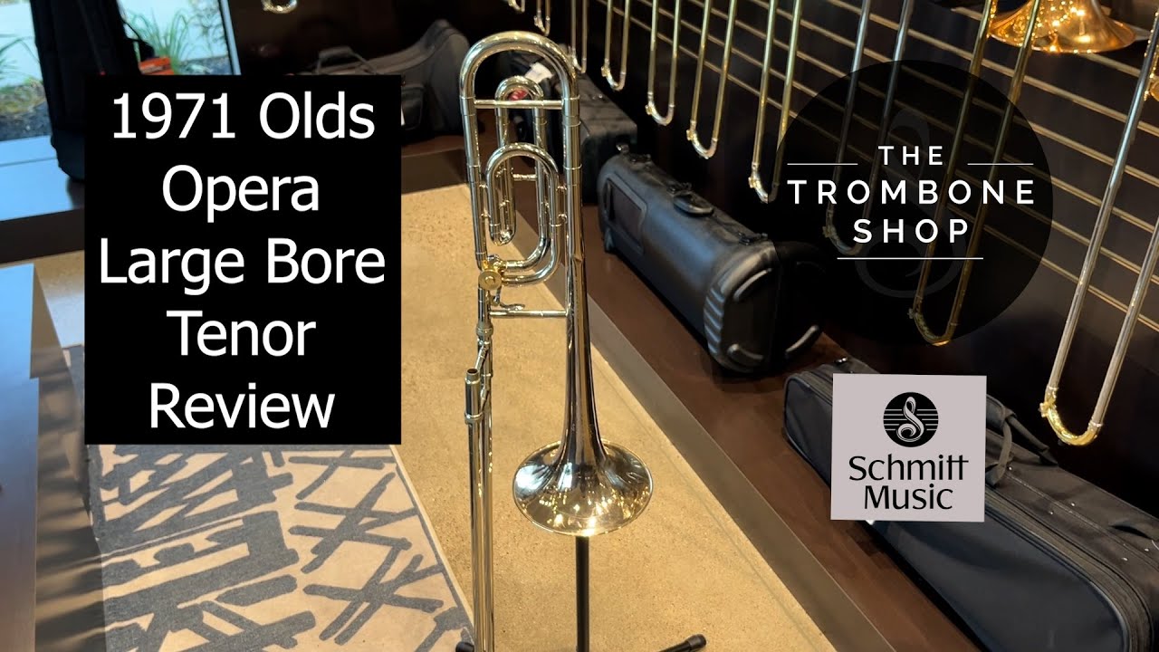 THE OPERA IN ACTION! 1971 Olds Opera Large Bore Tenor Trombone Review