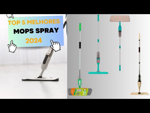 DOMINE a LIMPEZA  de PISOS com Eficiência: Os 5 MELHORES Mops Spray 2024