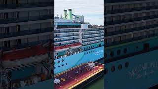 Margaritaville Islander epic drone view from Port Tampa Nov 2 2025 #cruise #tampa #cruiselife