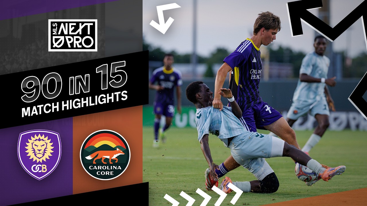 Orlando City B vs Carolina Core Highlights