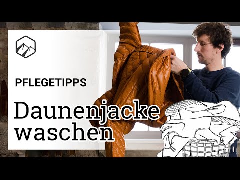 Daunenjacke waschen: So gehst du dabei vor | Bergzeit