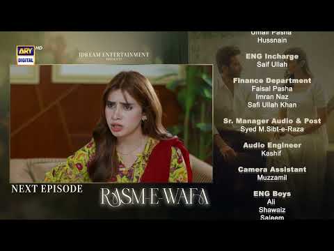 Rasm e Wafa Episode 62 | Teaser | Hina Chaudhary | Arslan Khan | ARY Digital