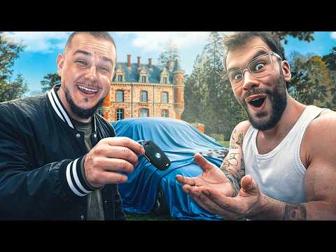 Boiserie me fait Visiter son Nouveau Chateau et m'offre une Voiture !