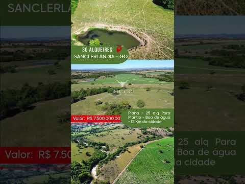 Fazenda em Sanclerlândia-GO/ whatsapp 62 99373-6407