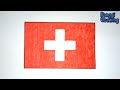 How to Draw The Flag of Switzerland