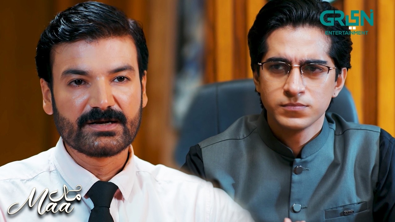 Dushman Kitna Bhi Shatir Ho Ghalti Zaroor Karta Hai | Maa | Aina Asif - Ahmed Rafique | Green TV