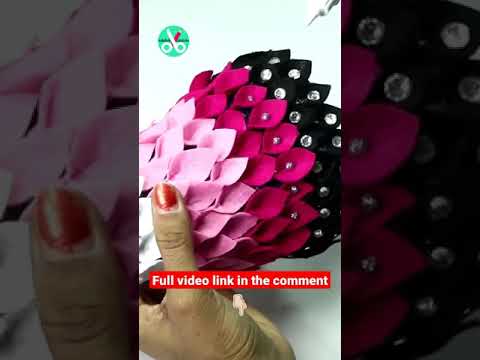 DIY Christmas tree from wool yarn thread shorts diychristmastree