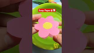 DIY Tissue Paper Soap 🧴🧻🫧 @ArasEasyArt #diy #viral #ytshorts