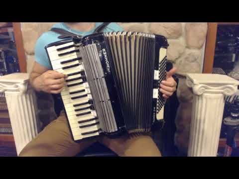 6855 - Black Hohner Tango IIM Piano Accordion LMM 37 96 $1199