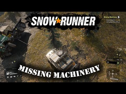 SnowRunner Walkthrough - Missing Machinery