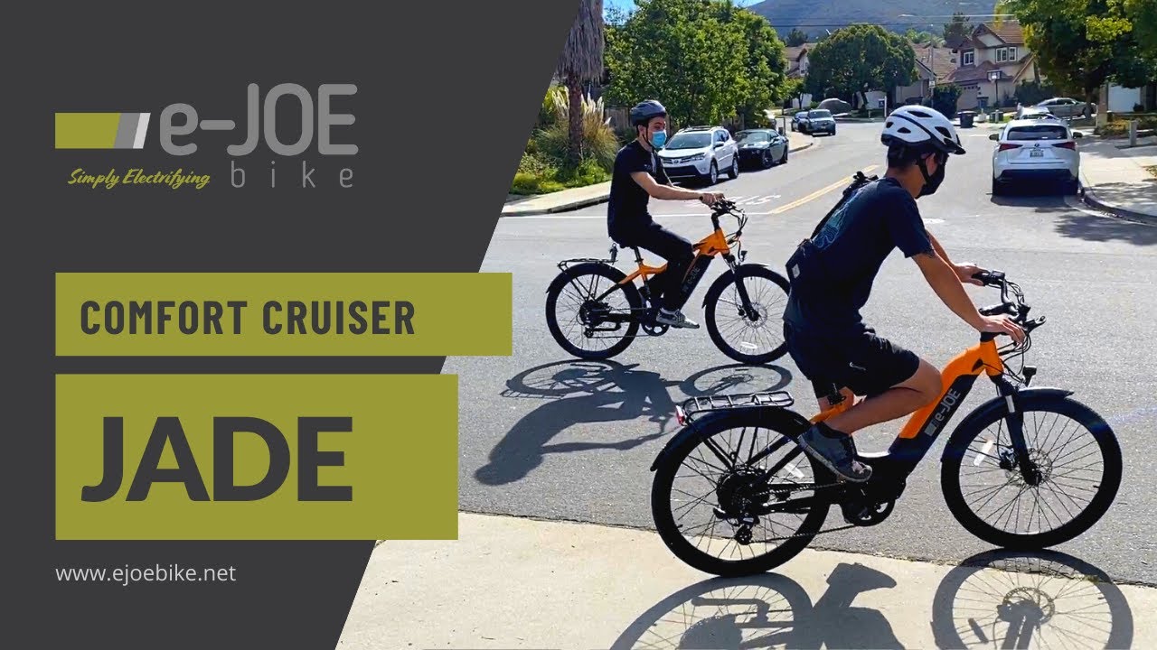 Meet e-JOE JADE Step-Through Electric Bike!
