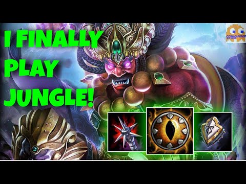 I FINALLY GET SOME JUNGLE GAMEPLAY IN RANKED! | Ravana Jungle - SMITE Ranked Conquest