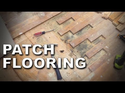 How to Patch Hardwood Floor | Every Step