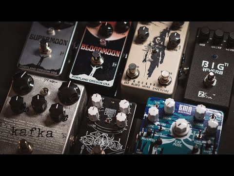 Reverb Pedal Shootout (KMA Audio Machines, Mr Black, Keeley, ZCat, Old Blood Noise, Orion Effekte)