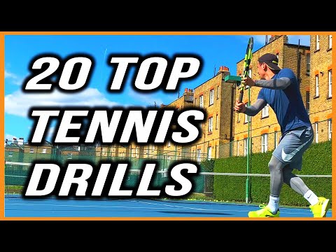 High Performance Tennis Drills 2020 | High Intensity Training | A Must for Advanced Players!