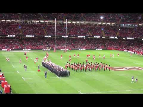 Wales v Ireland August 2019. Calon Lan