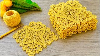 💛An Incredibly Beautiful Favorite Crochet Motif💛How to Make This Unique Pattern