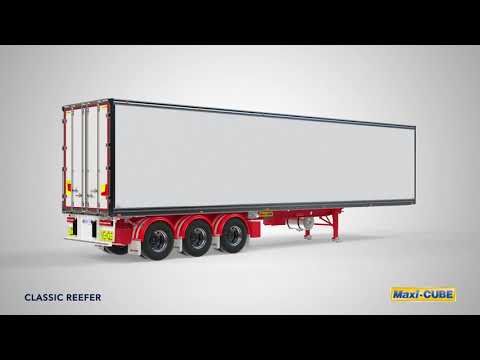 Maxi-CUBE - Classic Refrigerated Vans - 360 Animation