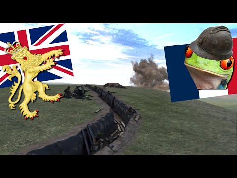 British Repel MASSIVE French Assault! - Gates of Hell Editor + Valour mod