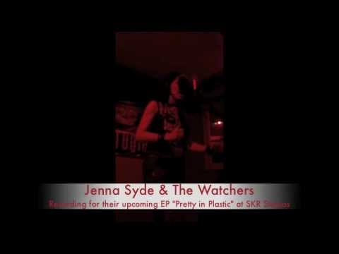 Jenna Syde & The Watchers recording at SKR Studios for "Pretty in Plastic"