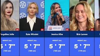 Real Height of Hollywood Actress 2026