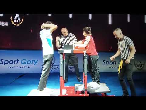 World Armwrestling Champion 2023 Sub-Junior girls 40Kg Left Arm