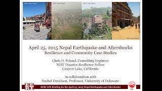 Resilience and Community Case Studies by C. Poland