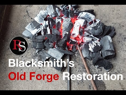 Antique Coal Forge Restoration // DIY Video