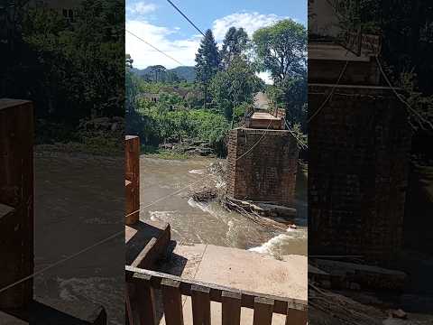 Enchente Histórica Levou Ponte de Sinimbu de 1966 🌊 #trilhasurbanas #shortsbrasil