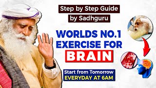 Sadhguru Created Powerful Exercise for Your BRAIN | 21 Times Everyday at 6 AM | Sadhguru Darshan