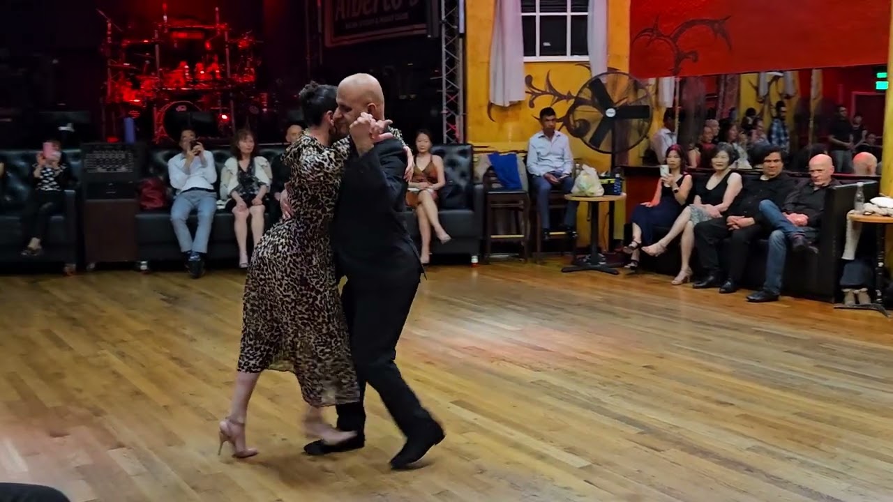 Virginia Pandolfi & Davood Yazdani at Alberto's (1 of 3)