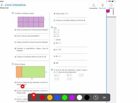 Livro de Matemática página 16.  8ano