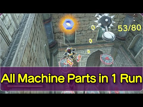 Shadow Generations - All 80 Machine Parts in a single run