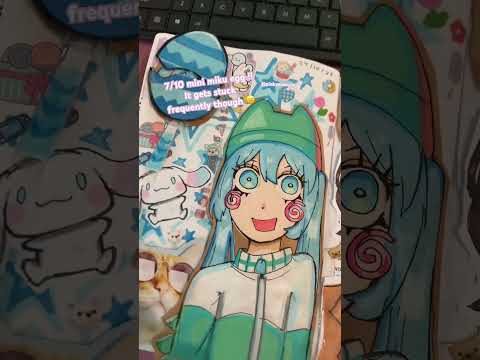 rating interactive things in my sketchbook! (part 4) 🎀 #sketchbook #cute #art #fypシ #enmy