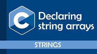 How to declare an array of strings in C
