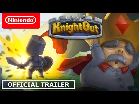 KnightOut - Local Party Brawler- Release Date Trailer for PC & Switch thumbnail