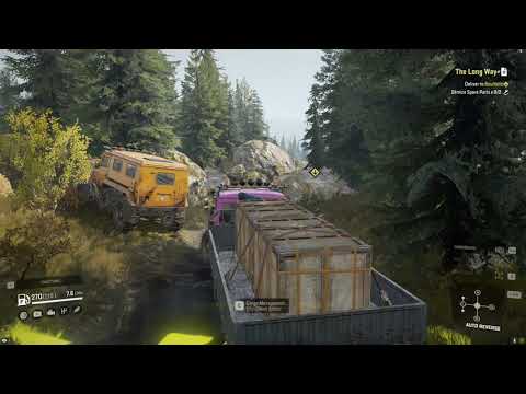 SnowRunner - Walkthrough - Part 33 - The Long Way 4K Gaming