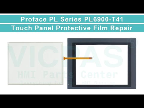 Proface HMI PL6900-T41 Front Overlay Touch Screen Panel Glass Replacement Repair