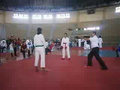 KUMITE CATEGORIA (18+ ADULTO)  (AKA) VERDE-AZUL  ROMINA DIRINOTH