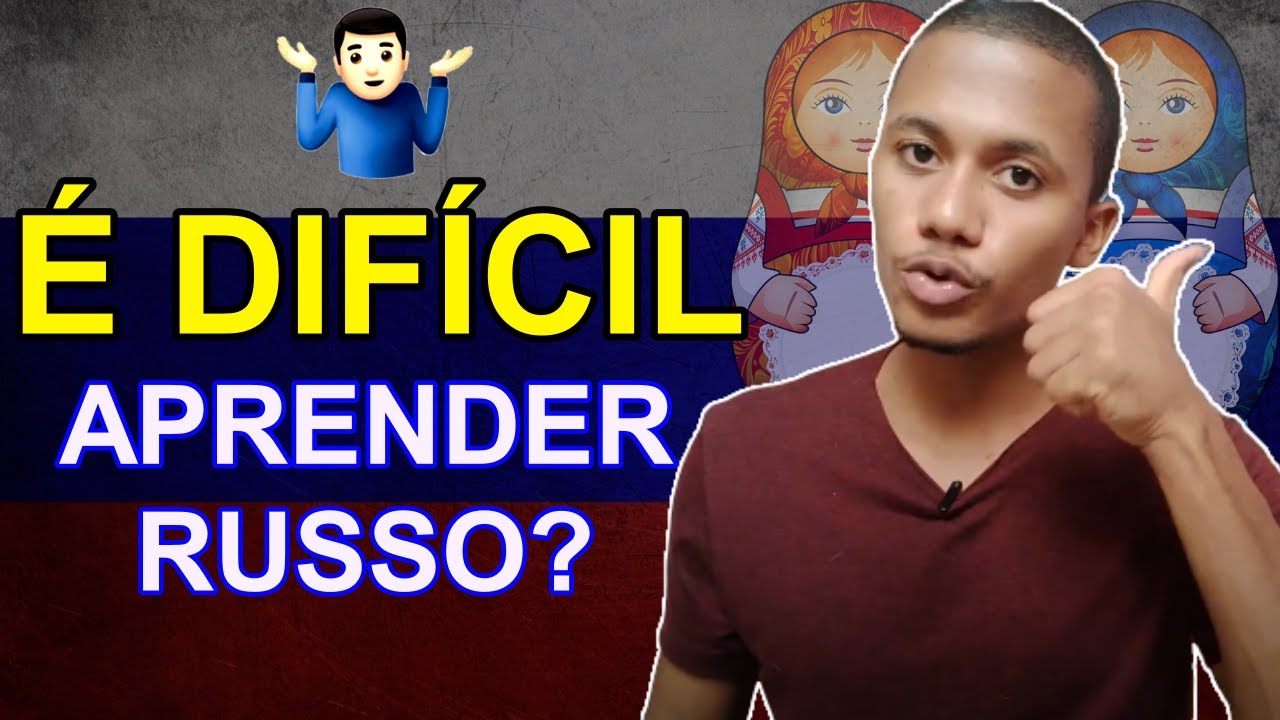 APRENDER RUSSO É DIFÍCIL? (Minha Experiência Aprendendo Russo)