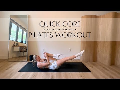 9 Minute Pilates Core | Wrist friendly