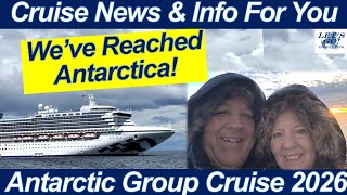We’ve Reached Antarctica | First Balcony Update Aboard Sapphire Princess