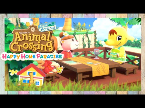 Mein neuer Job! 🏡 Animal Crossing New Horizons - Happy Home Paradise Part 1
