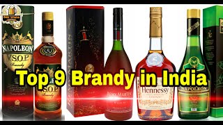 #Brandy top 9 Brandy in India भारत की 9 सबसे बेस्ट ब्रांडी ब्रांड!