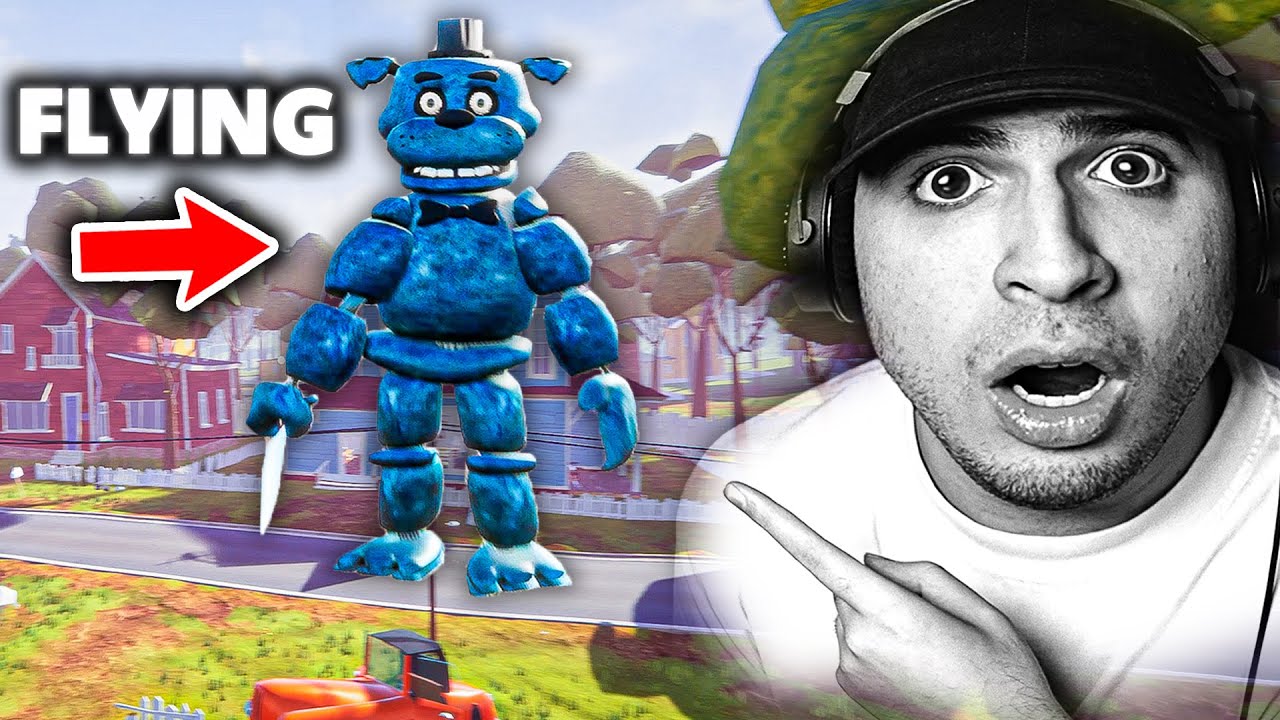 FNAF With Hello Neighbor Got Even SCARIER..